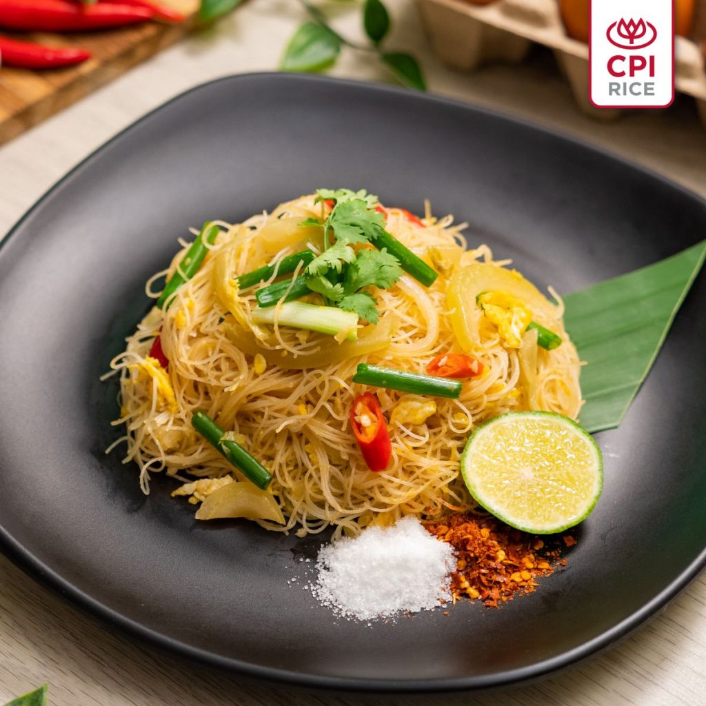 Rice Vermicelli with Pickled Lettuce